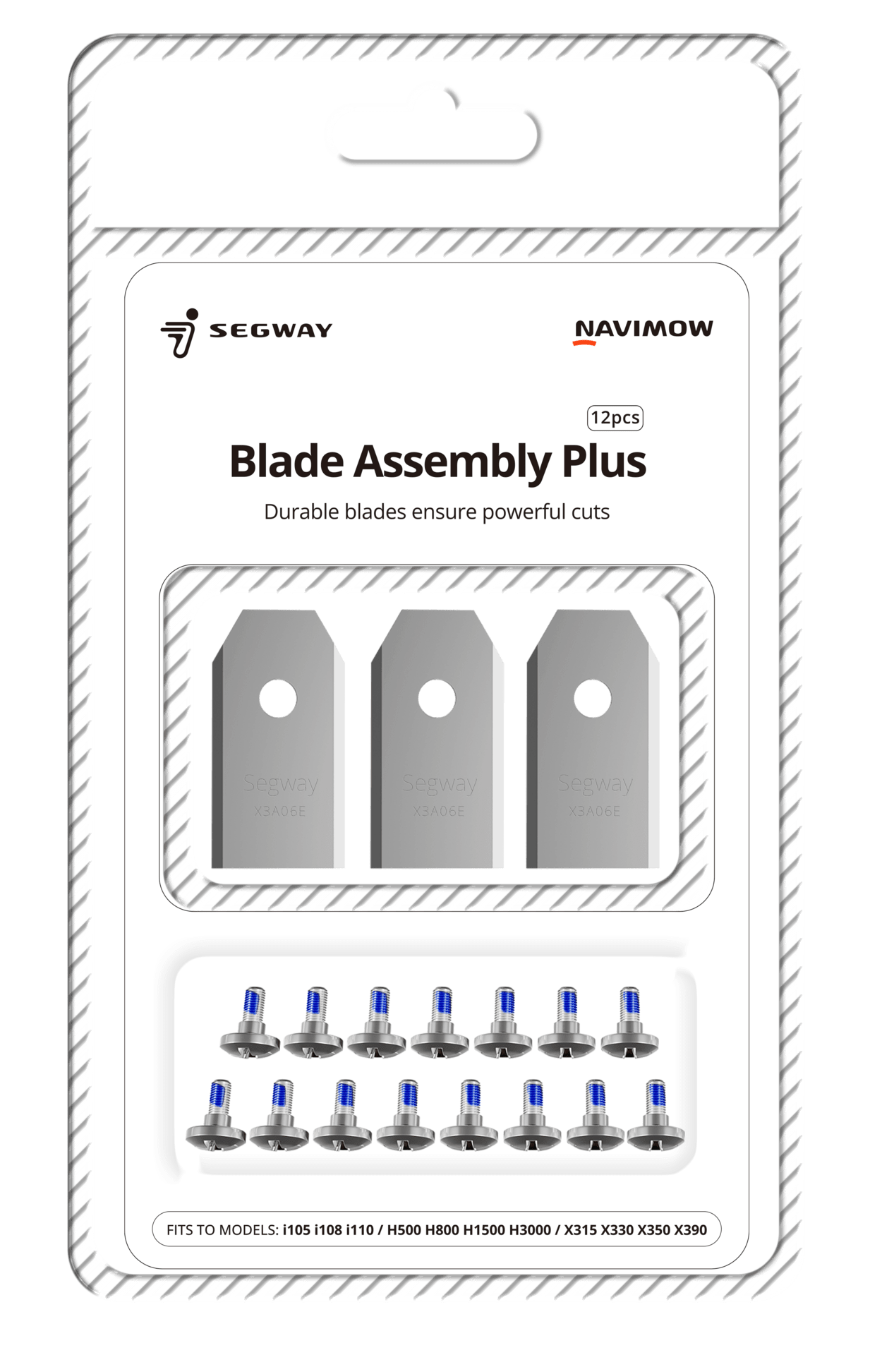 Segway Navimow Longlife-Messersatz (12 Stück) | NEU 2025